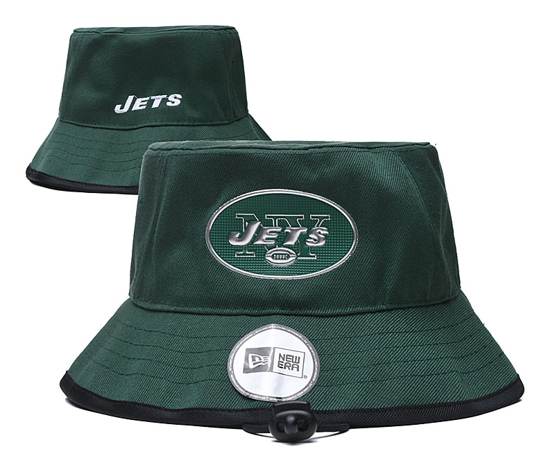 New York Jets Stitched Bucket Fisherman Hats 012